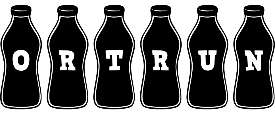 Ortrun bottle logo