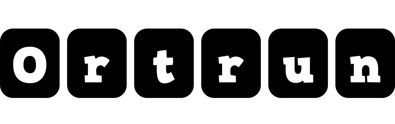 Ortrun box logo