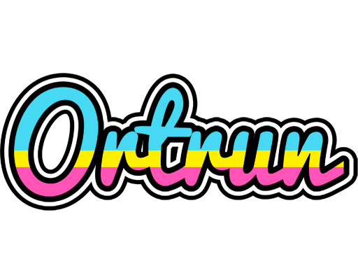 Ortrun circus logo