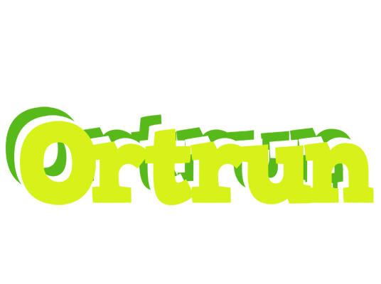 Ortrun citrus logo