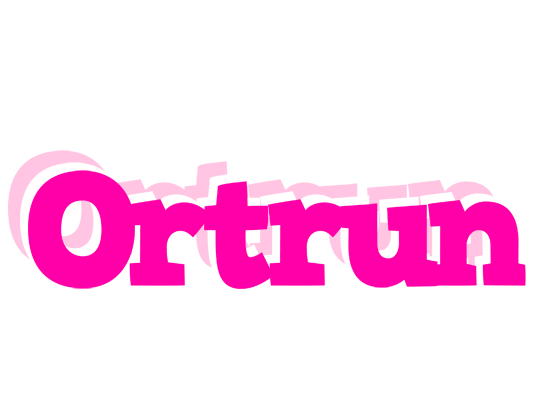 Ortrun dancing logo
