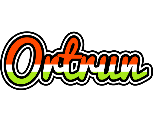 Ortrun exotic logo