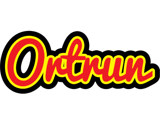 Ortrun fireman logo