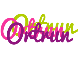 Ortrun flowers logo