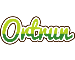 Ortrun golfing logo