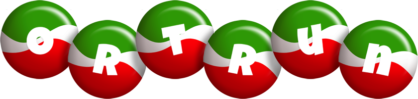 Ortrun italy logo