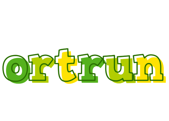Ortrun juice logo