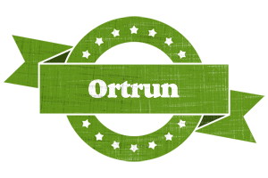 Ortrun natural logo