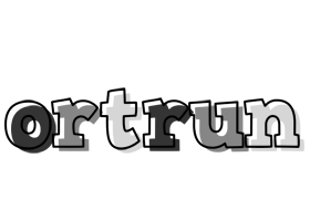 Ortrun night logo