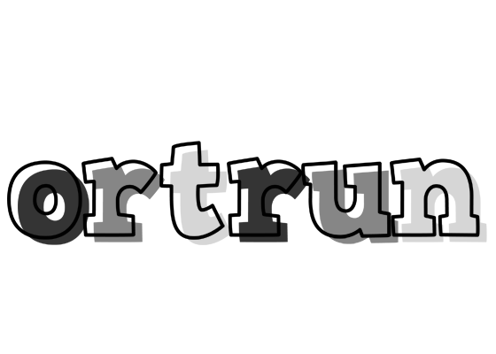 Ortrun night logo
