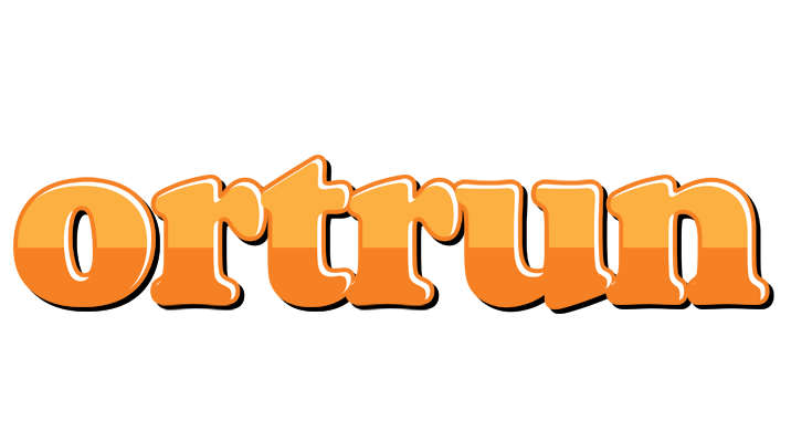 Ortrun orange logo
