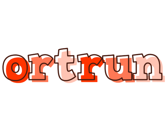 Ortrun paint logo