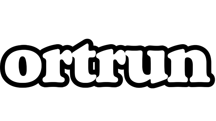 Ortrun panda logo