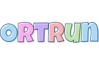 Ortrun pastel logo