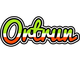 Ortrun superfun logo