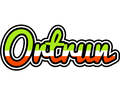 Ortrun superfun logo