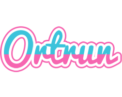 Ortrun woman logo