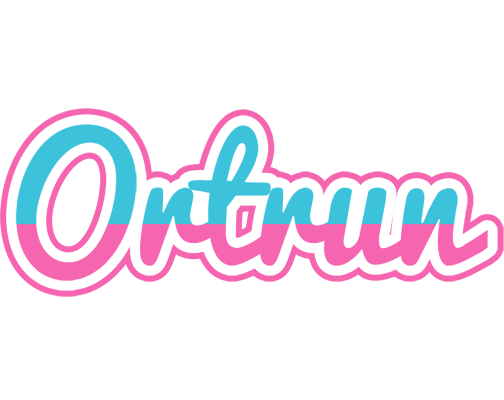 Ortrun woman logo