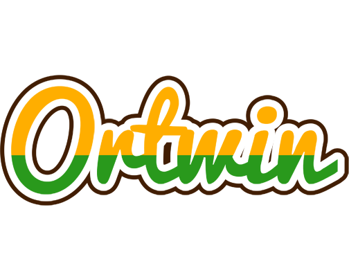 Ortwin banana logo