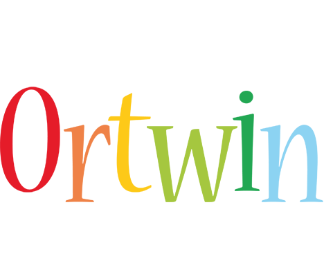 Ortwin birthday logo