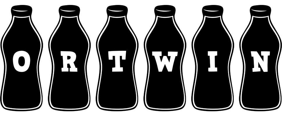 Ortwin bottle logo