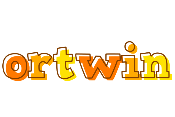 Ortwin desert logo