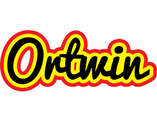 Ortwin flaming logo
