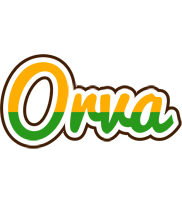 Orva banana logo