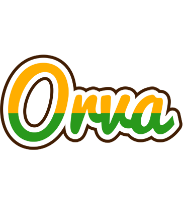 Orva banana logo