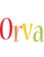 Orva birthday logo