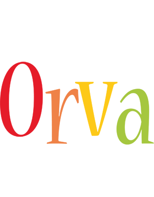 Orva birthday logo