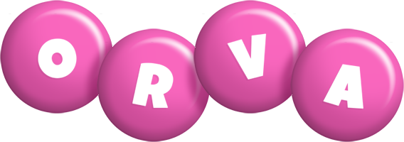 Orva candy-pink logo