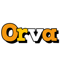 Orva cartoon logo