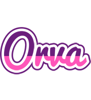 Orva cheerful logo