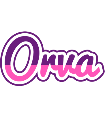 Orva cheerful logo
