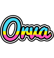 Orva circus logo