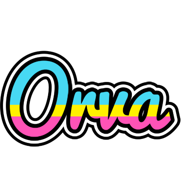 Orva circus logo