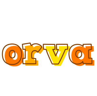 Orva desert logo