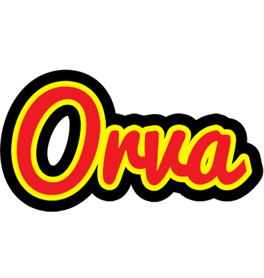 Orva fireman logo