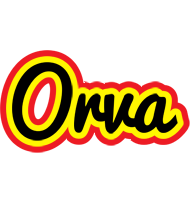 Orva flaming logo