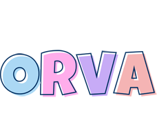 Orva pastel logo