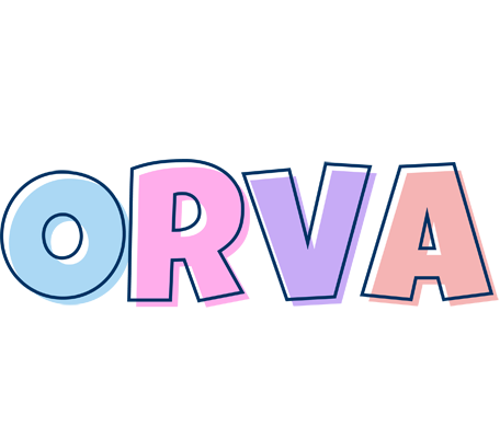 Orva pastel logo
