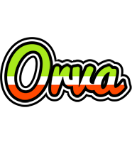 Orva superfun logo