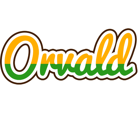 Orvald banana logo