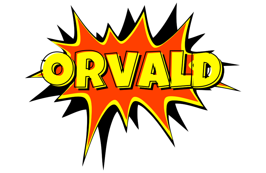 Orvald bazinga logo