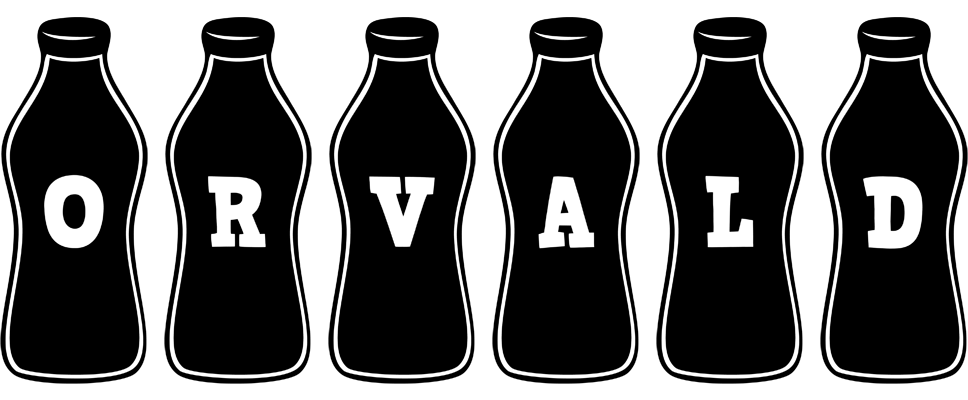 Orvald bottle logo