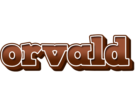 Orvald brownie logo