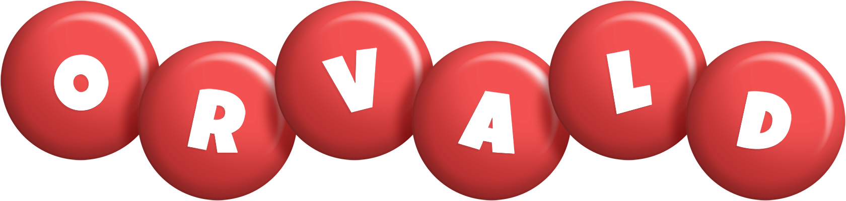 Orvald candy-red logo