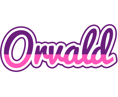 Orvald cheerful logo