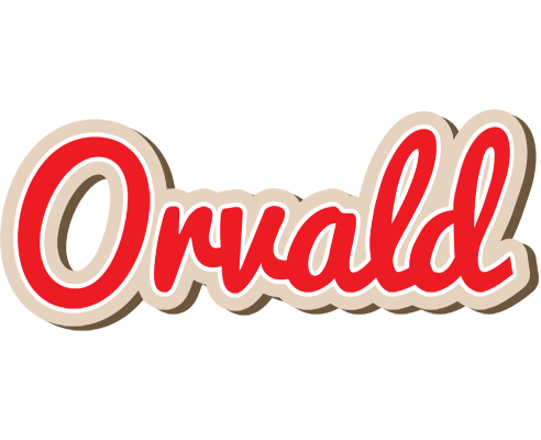Orvald chocolate logo